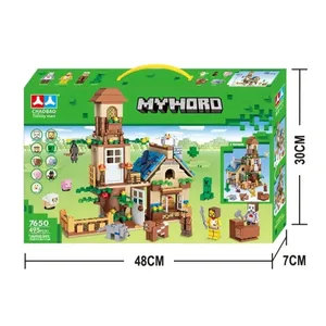 Конструктор Minecraft My world #7650 495pcs